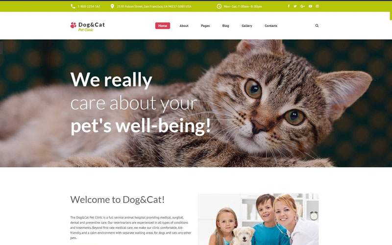 Κατασκευή ιστοσελίδων φροντίδας ζώων